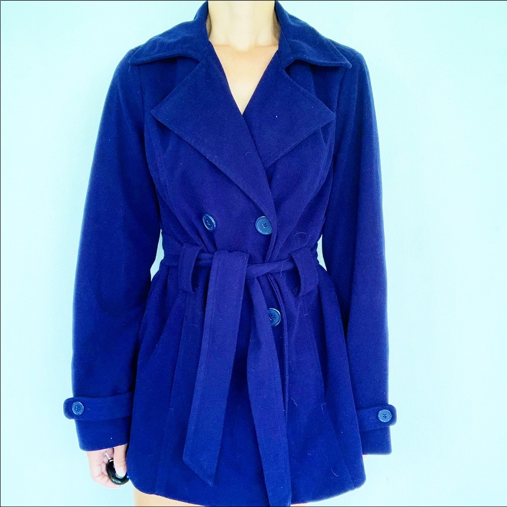 Pea coat.